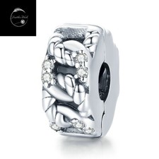 Sterling Silver 925 Clip Charm