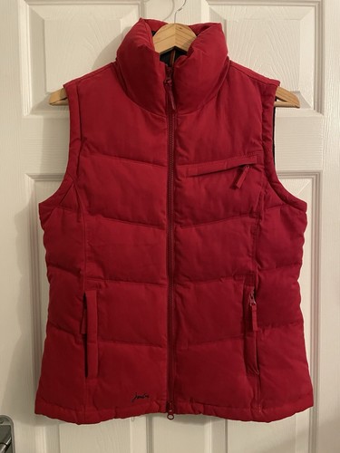Joules red padded gilet - padded,