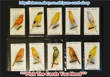 PLAYER'S - AVIARY AND CAGE BIRDS 1933 (G) ***PICK THE CARDS YOU NEED***