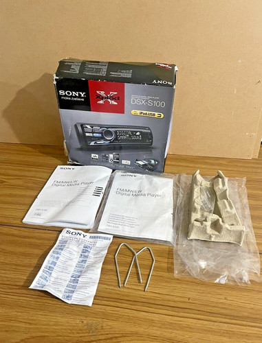Sony car stereo - stereo, box