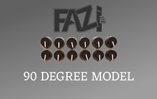 12 x BLACK KNOB  90 ° EQ ROTARY DJ MIXER DJM PIONEER 700 800 900 A9 2000 RX3 XZ