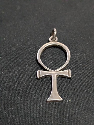 Large solid egyptian silver - egyptian,