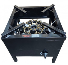 32 JETS CAST IRON BURNER