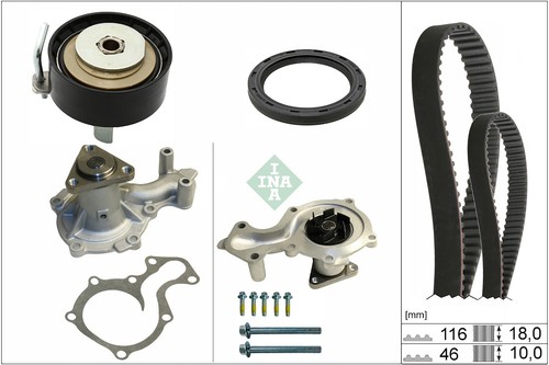 530095930 water pump timing - water,
