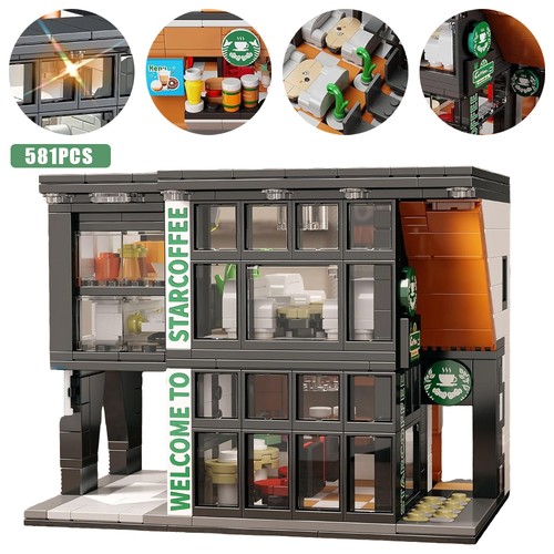 581 pcs lighted coffee - 581,