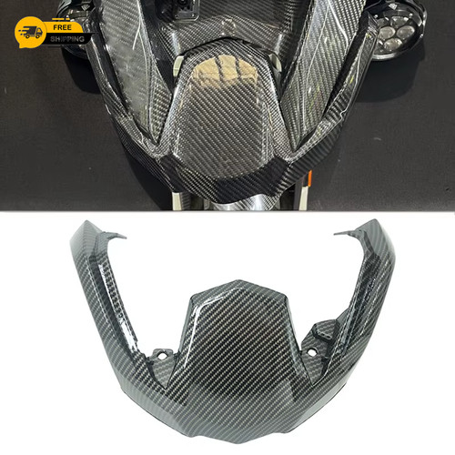 Carbon front beak fender - front,