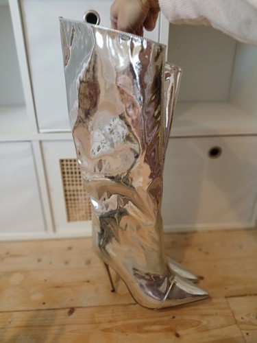 Lovely silver reflective - reflective, shiny