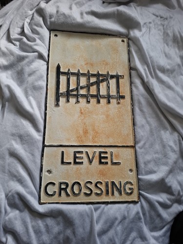 Cast iron railway level - iron,