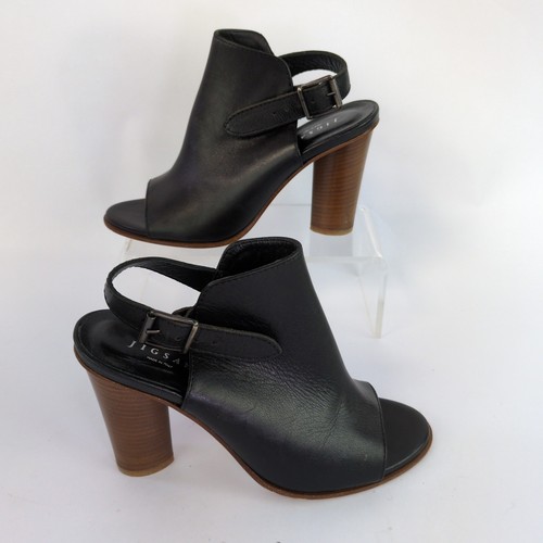 Jigsaw block heel leather - block,