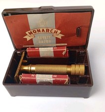 Antique Shaving Kit Monarch Brand. Original Box.
