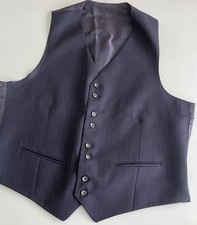 Men’s Waistcoat, Dark Blue
