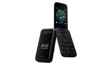 Nokia 2660 Flip 4G 2.8" IPS Unlocked Sim Free Mobile Phone - TA-1469DS - Black