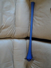 Vintage Hand Made Extra Tall Blue Vase 80cm Long