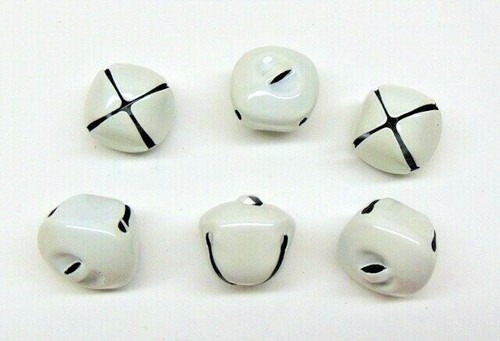 Large white metal jingle - metal,
