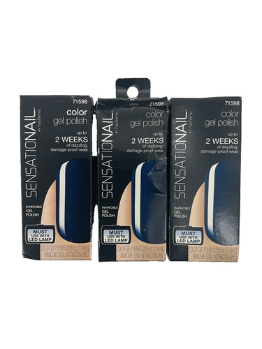 Pack sensationail color gel - 3,