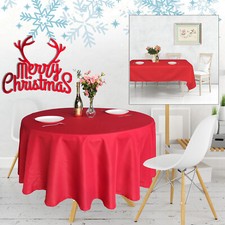 Christmas Red Table Cover