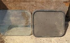 Pair Classic MK1 Mini 1960s Rear Door Windows Glass Austin Morris Countryman Van