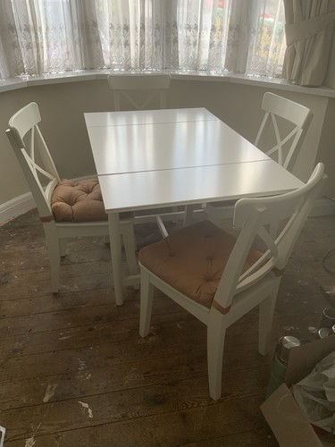 Ikea ingatorp white adjustable - ikea,