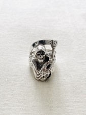 Crazy Pig Designs LARGE GRIM REAPER RING  (size M) (RRP £230)