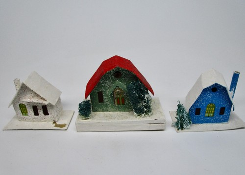 Vintage christmas putz - vintage,