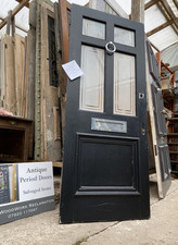 VINTAGE FRONT ENTRANCE DOOR -Multi Glass Panel - RECLAIMED