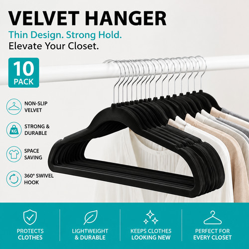 Non slip velvet clothes - non-slip,