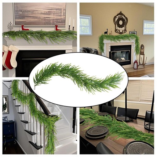 Artificial pine garland - pine,
