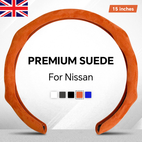 Luxury suede steering wheel - luxury,