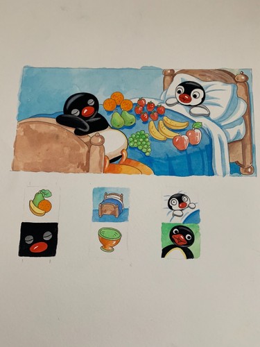 Pingu original artwork for - original,