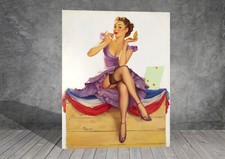 Gil Elvgren Make up  Woman
