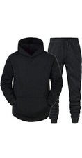 Kids Tracksuits Set Boys Girls Fleece Jogging  Bottom Hoodie