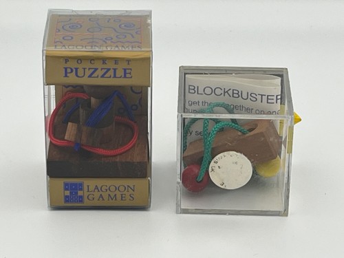 Mini pocket wooden puzzles - mini,
