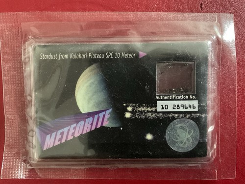 Nestle collectable meteorite - nestle,