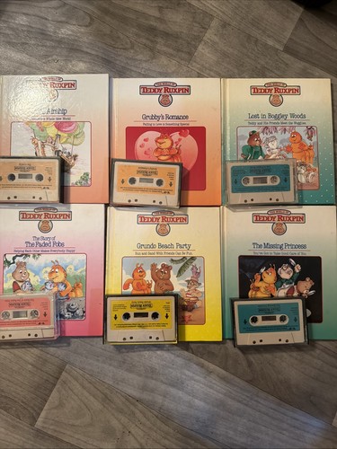 Teddy ruxpin book - &, cassette