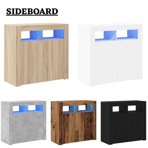 Led sideboard door buffet - sideboard,