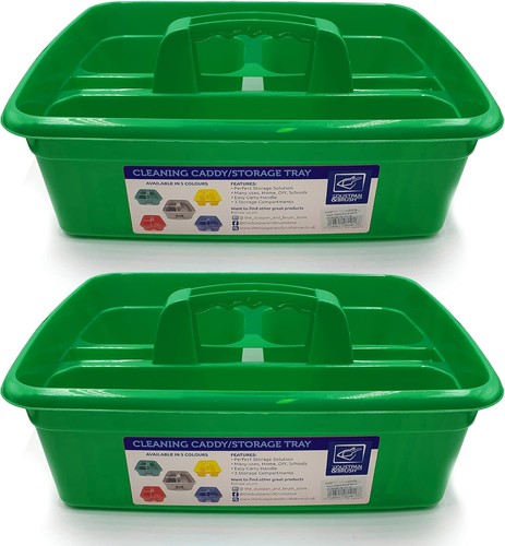 Cleaning caddy tray box - caddy,