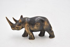 Vintage Rhinoceros Hand Carved