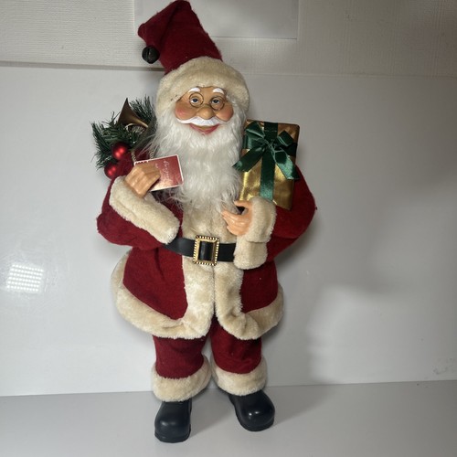 Christmas standing santa - standing,