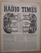 Radio times 1948 w bacon - radio, c