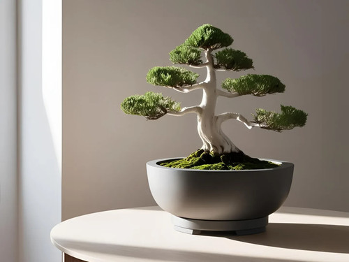 Modern minimalist bonsai pot - minimalist,