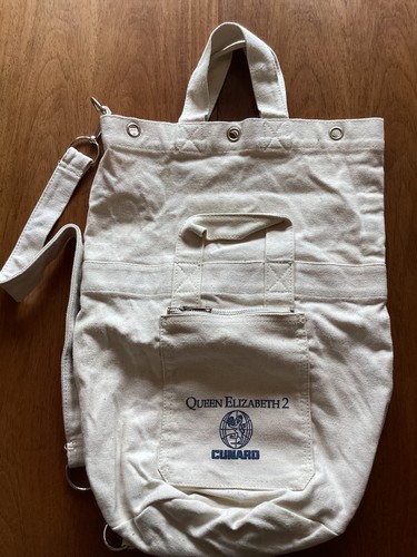 Cunard qe2 tote bag unused - cunard,