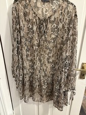 marks and spencer XL Beach Cover Up Brown