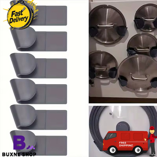 6pcs pan lid holder saucepan - 6pcs,