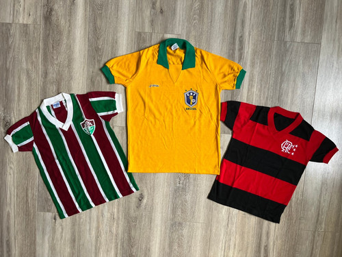 Brazil football shirt - football, 1980s