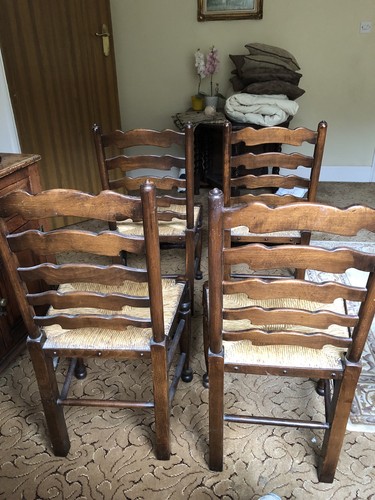 Set four oak - ,