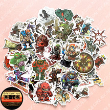 50 Warhammer Game Stickers -
