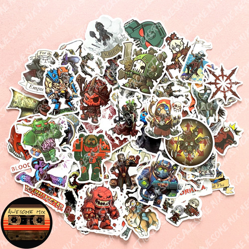 Warhammer game stickers - game,