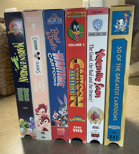 Vhs cartoon classics - vhs,