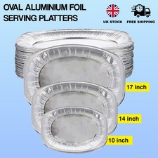 Aluminium serving platters - aluminium,