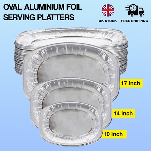 Aluminium serving platters - serving,